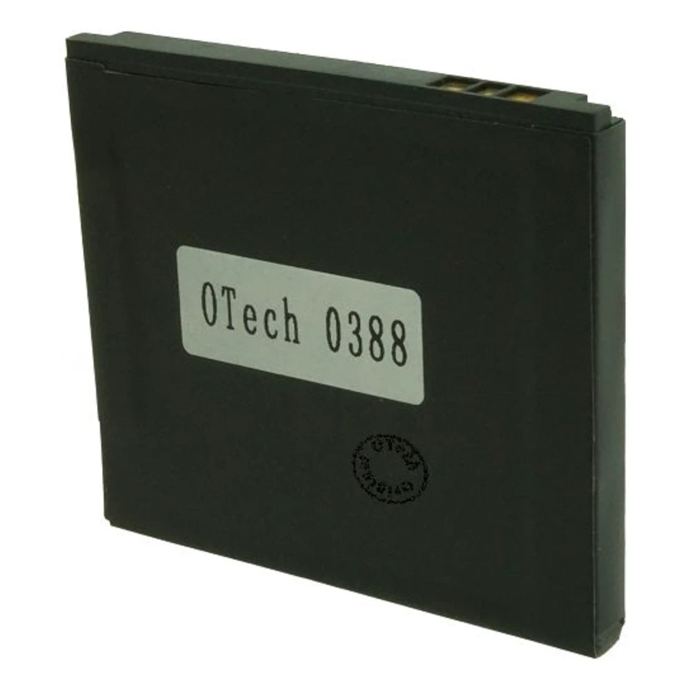 Accu HTC T8585 Leo 3.7V vue des contacts