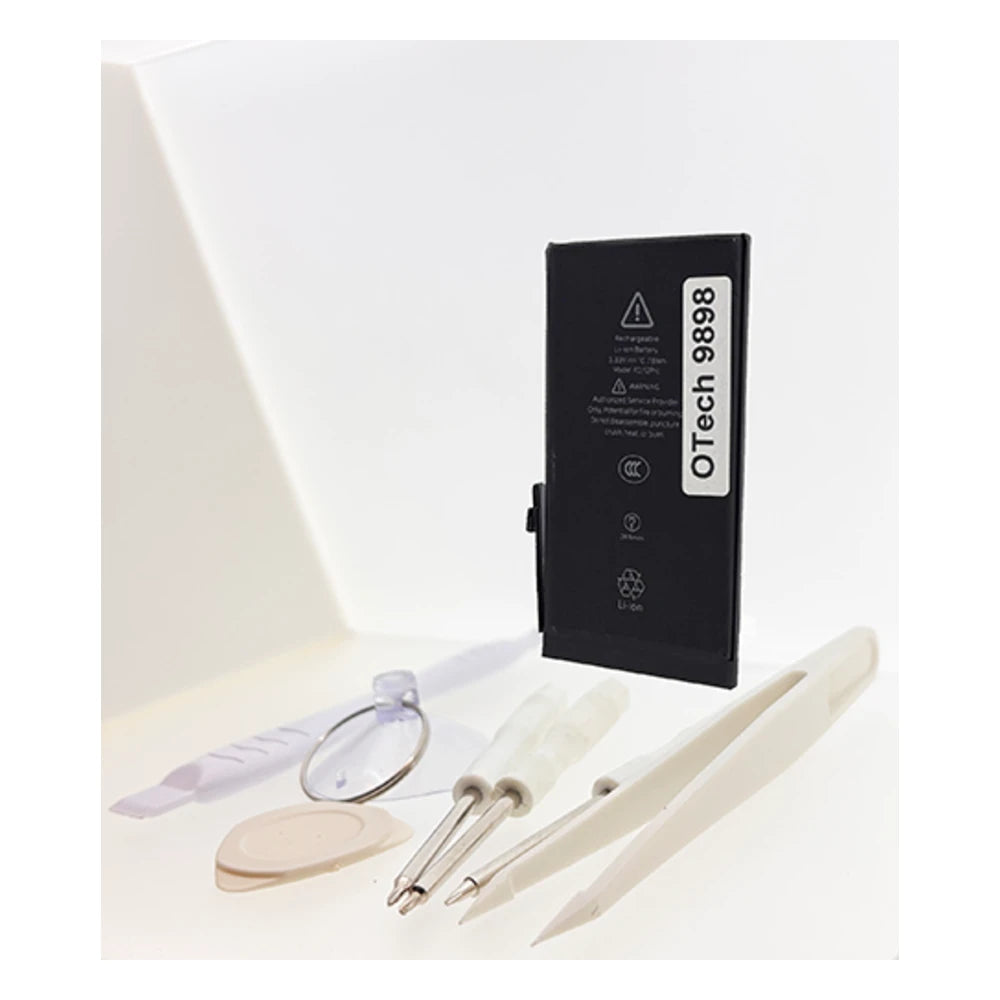 Accu iPhone 12 type A2479, tournevis, ventouse et pince