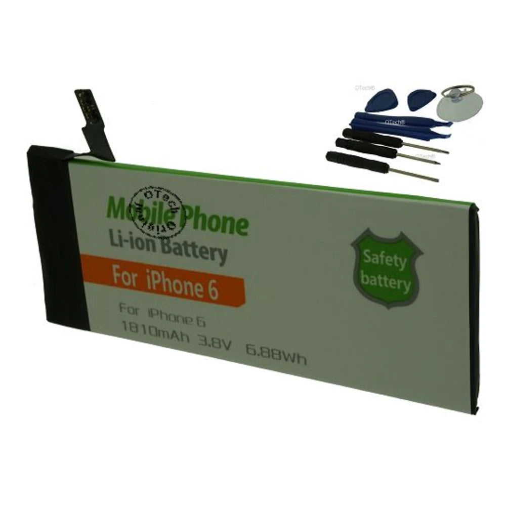 Batterie iPhone 6 avec outils 1810mAh type 616-0806