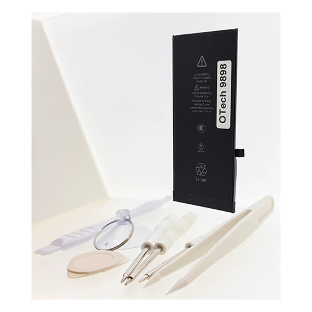Accu iPhone 8 Plus type 616-00367, tournevis, ventouse et pince