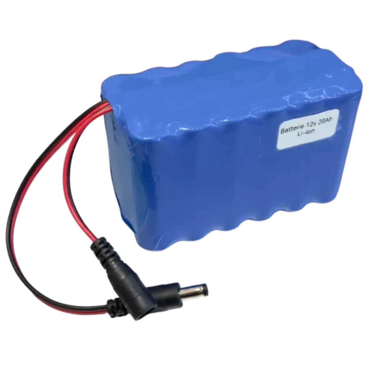Pack lithium 12V 20Ah 3S6P, autre vue du pack assemblé