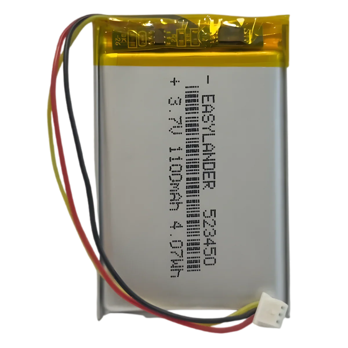 Batterie 523450 LiPo 3.7V 1100mAh avec connecteur 3 Pins Accessoires Energie