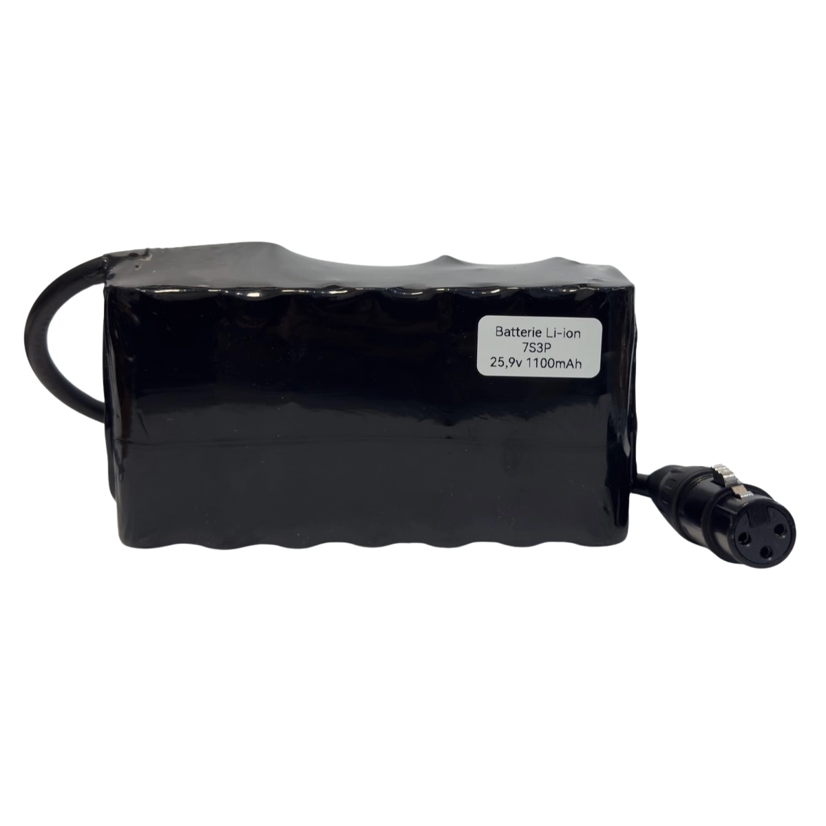 Batterie BMZ 7S3P Li-ion 25.5V 10.5Ah connecteur XLR femelle avec chargeur