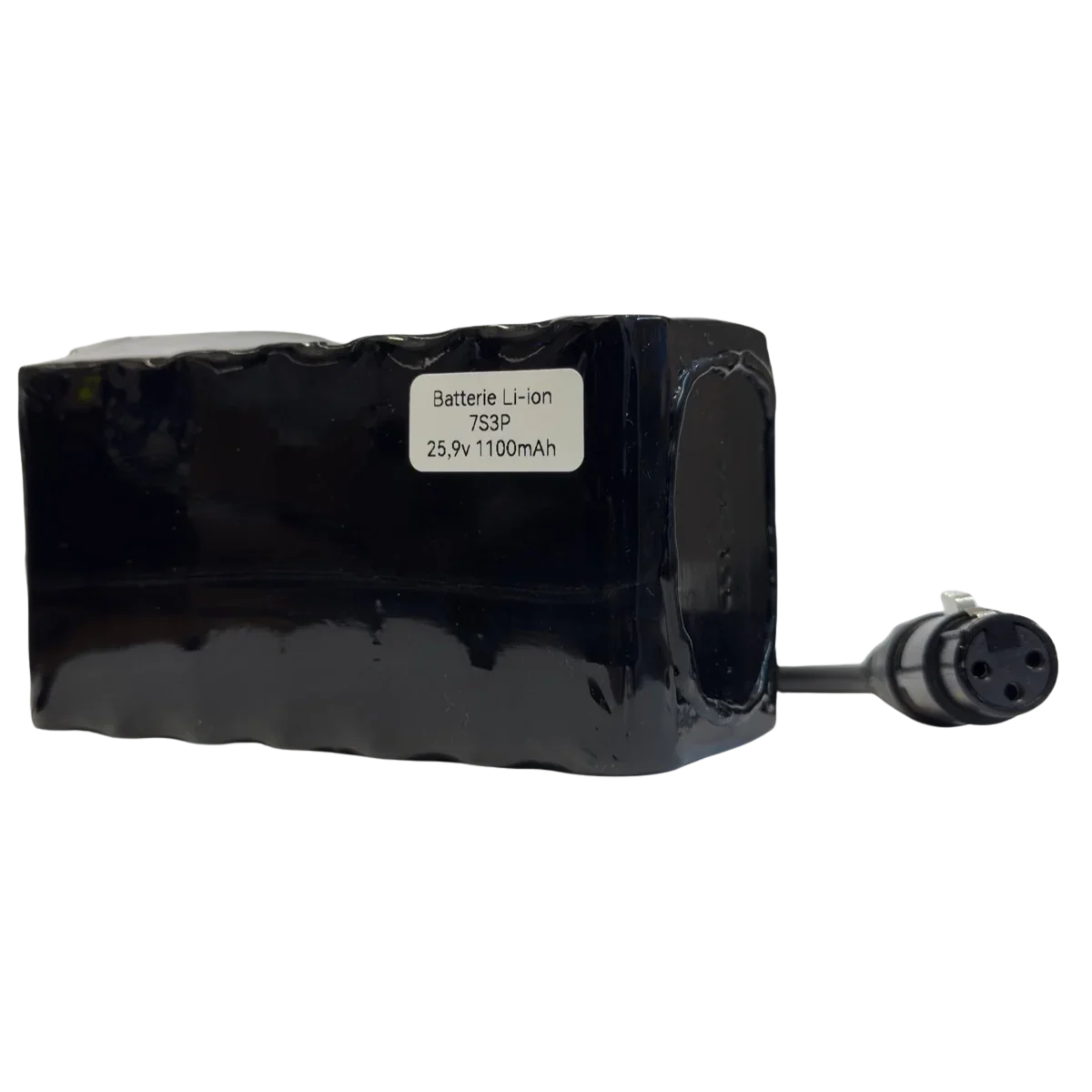 Batterie Li-ion 25.5V 10.5Ah 7S3P avec connecteur XLR femelle + chargeur Accessoires Energie