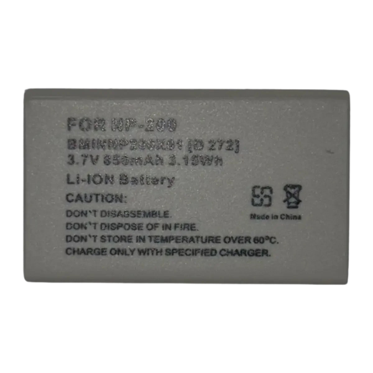 Batterie 3.7V 850mAh pour Konica Minolta NP-200