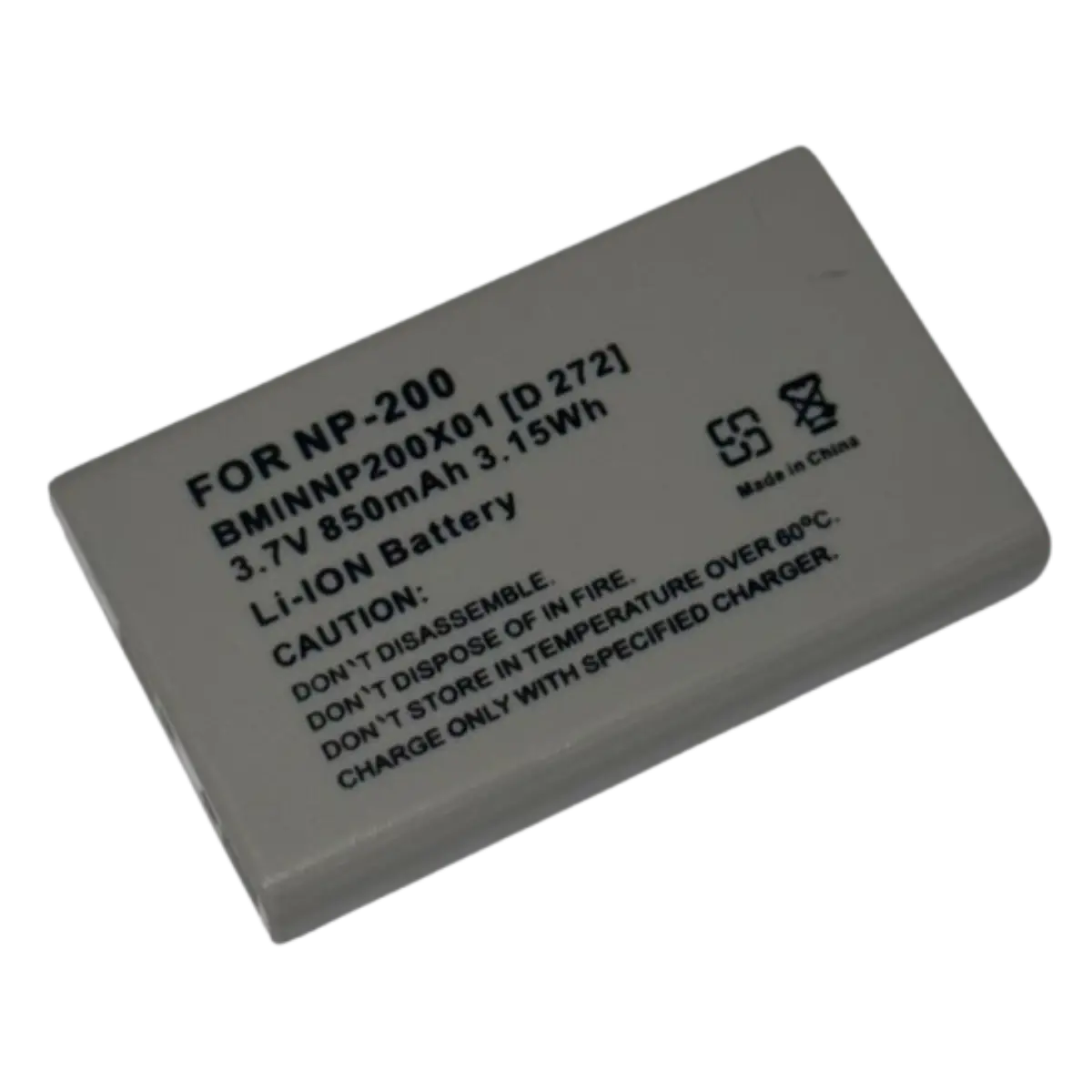Batterie 3.7V 850mAh pour Konica Minolta NP-200