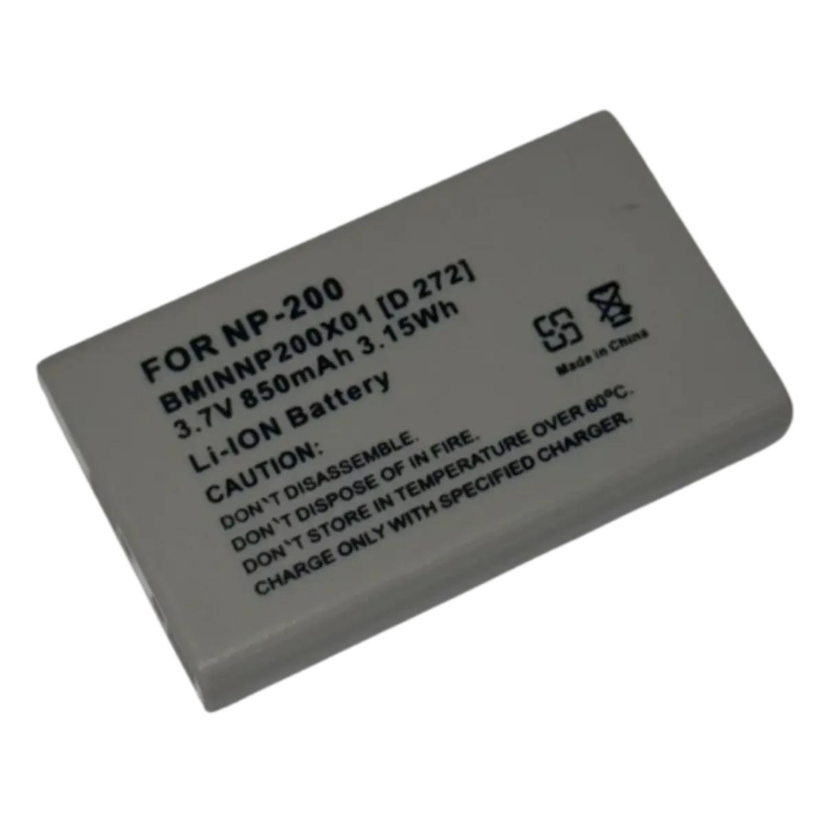 Batterie 3.7V 850mAh pour Konica Minolta NP-200