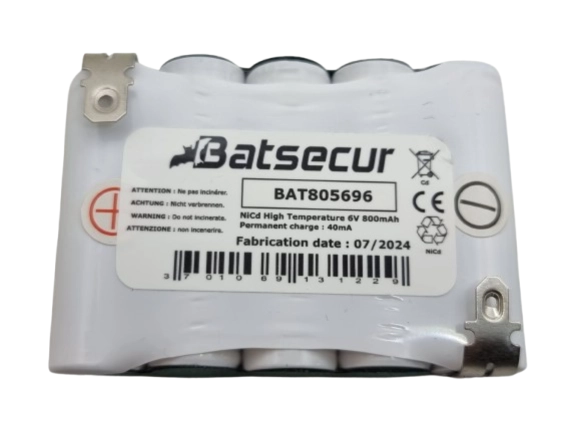 batterie baes saft 6v nimh 805696 nimh AA 15-51