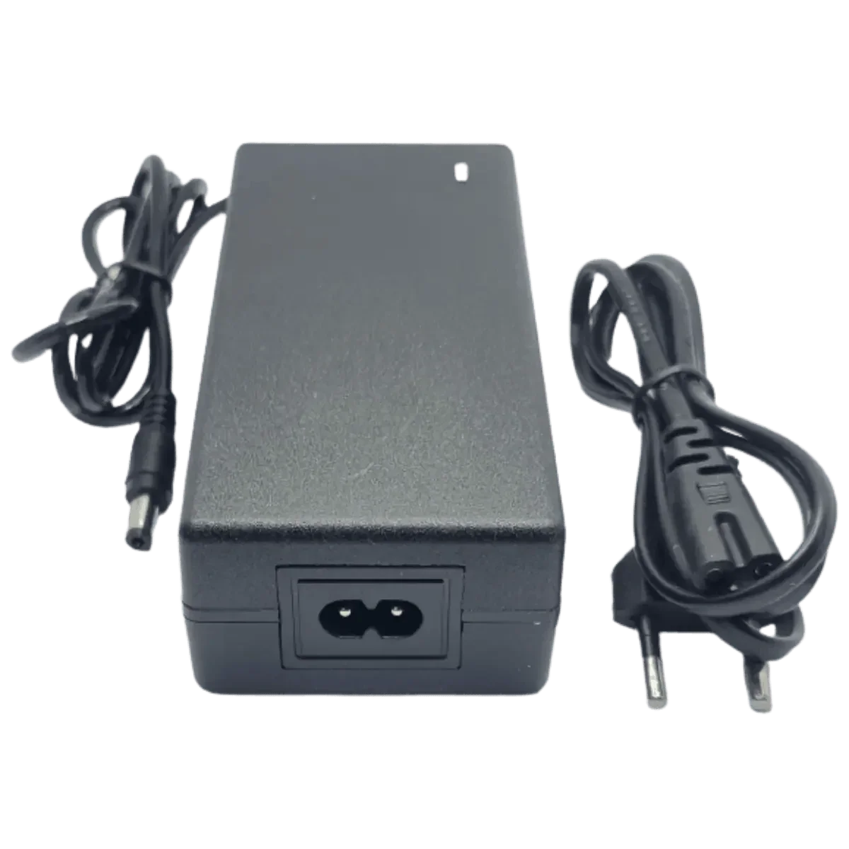 Chargeur 54.6V 2A lithium 48V connecteur DC 5.5 x 2.5 mm - vue principale