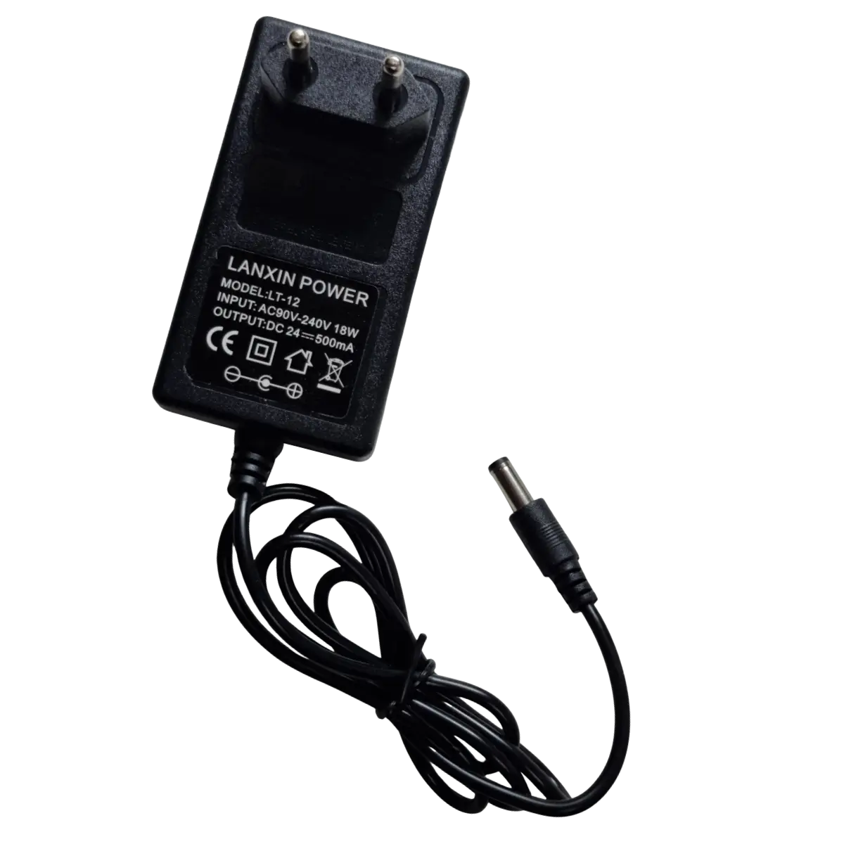 Chargeur batterie plomb 24V 500mA AGM GEL fiche 5.5 x 2.5 mm