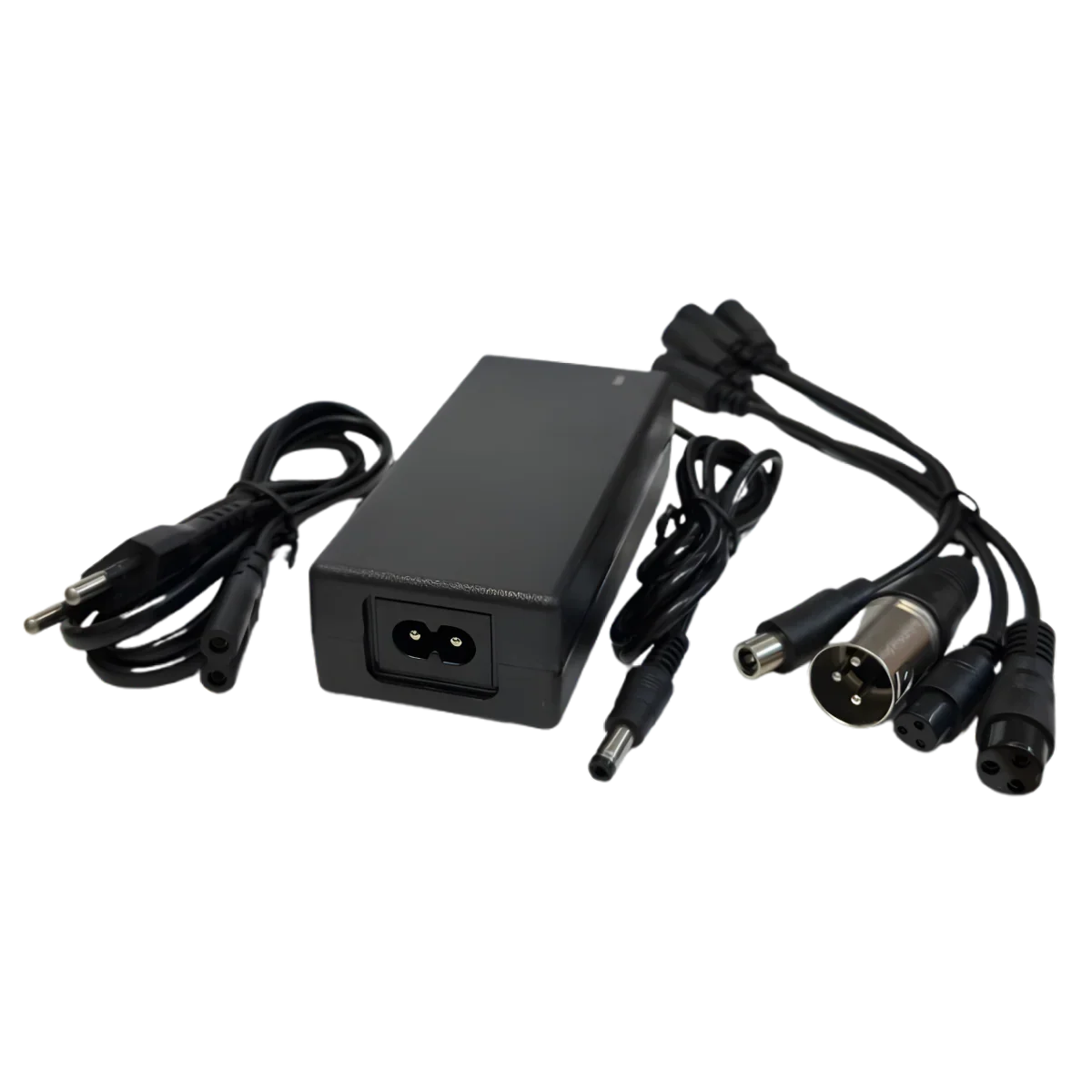 Chargeur 42V 2A universel pour batterie 36V Lithium-ion – Hoverboard, Trottinette, Gyroskate, Gyropod, Skateboard