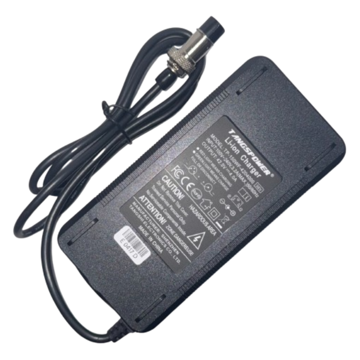 Chargeur 42V 4A Connecteur Ecrou GX16 3PINS