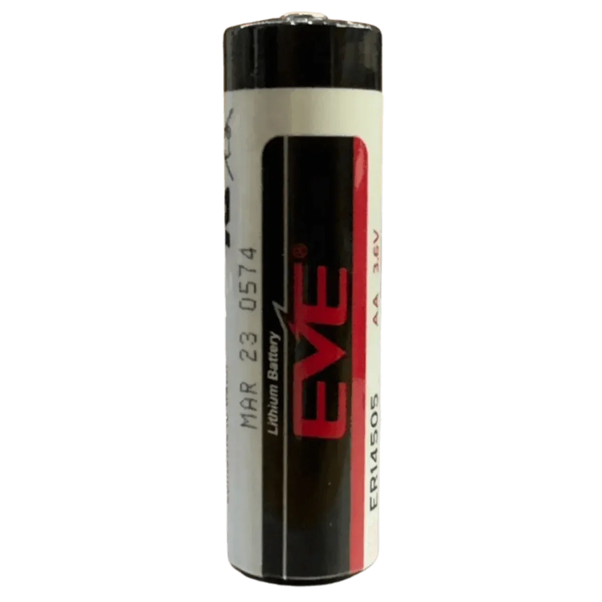 Pile lithium EVE ER14505 3.6V 2700mAh Li-SOCl2 format AA
