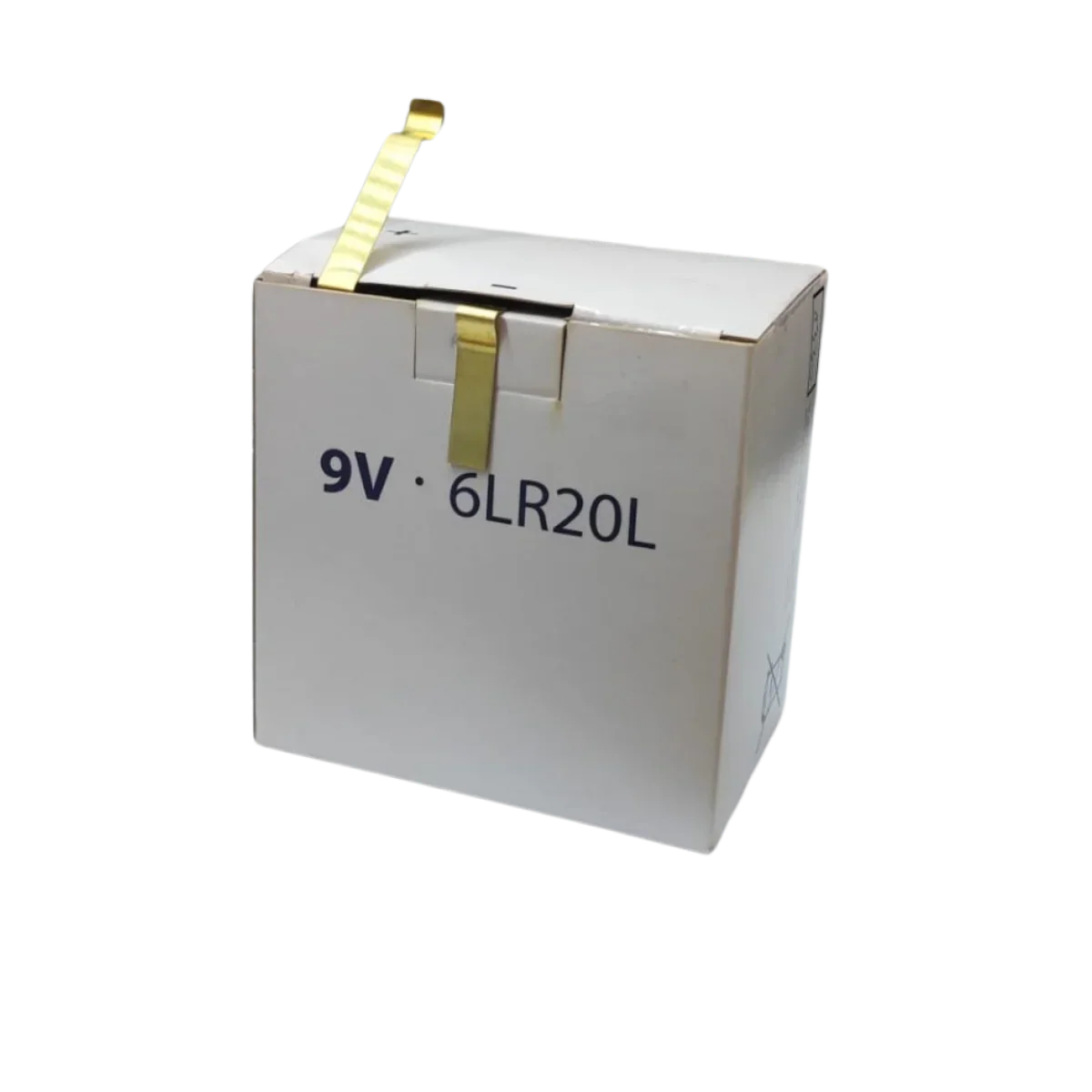 Bloc de pile alcaline 6R25L 9 V 18 Ah à languettes latérales pour lanterne SNCF FANAL AGRAL