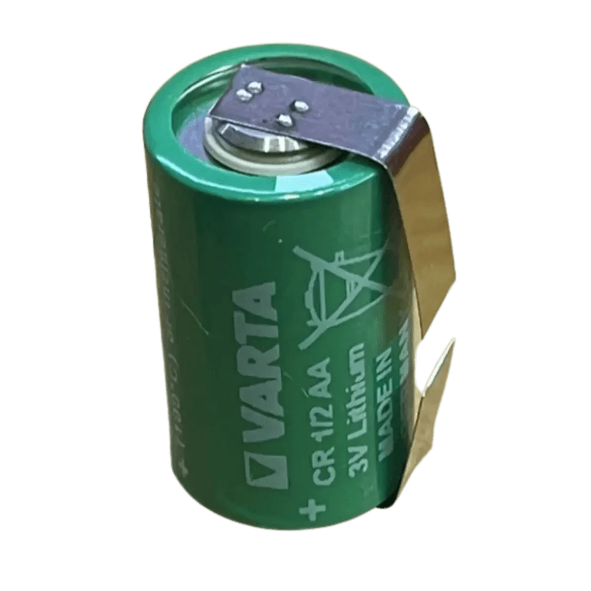 Pile CR1/2AA Varta 3V 950mAh avec languettes à souder – photo 2 sur 3