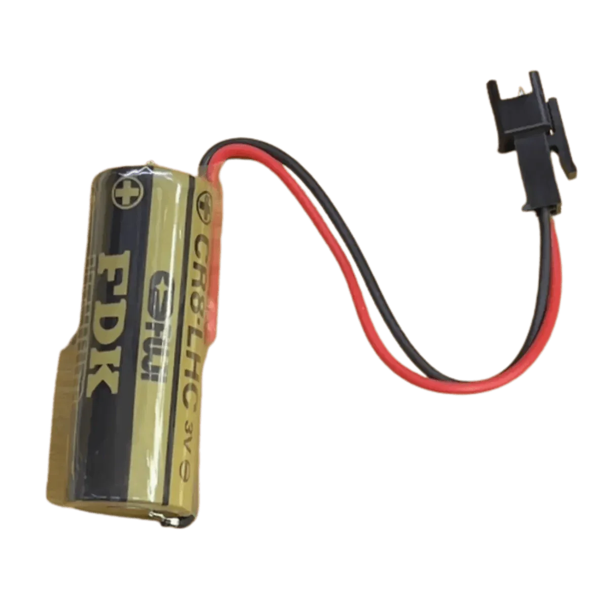 Pile CR8-LHC 3V 2600mAh connecteur 2 broches FANUC