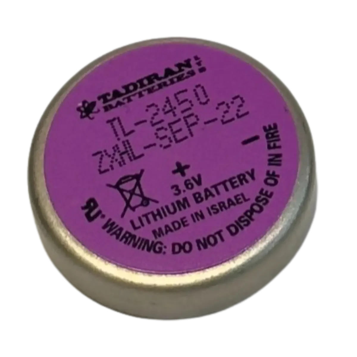 Broches pour circuit imprimé de la pile Tadiran TL-2450