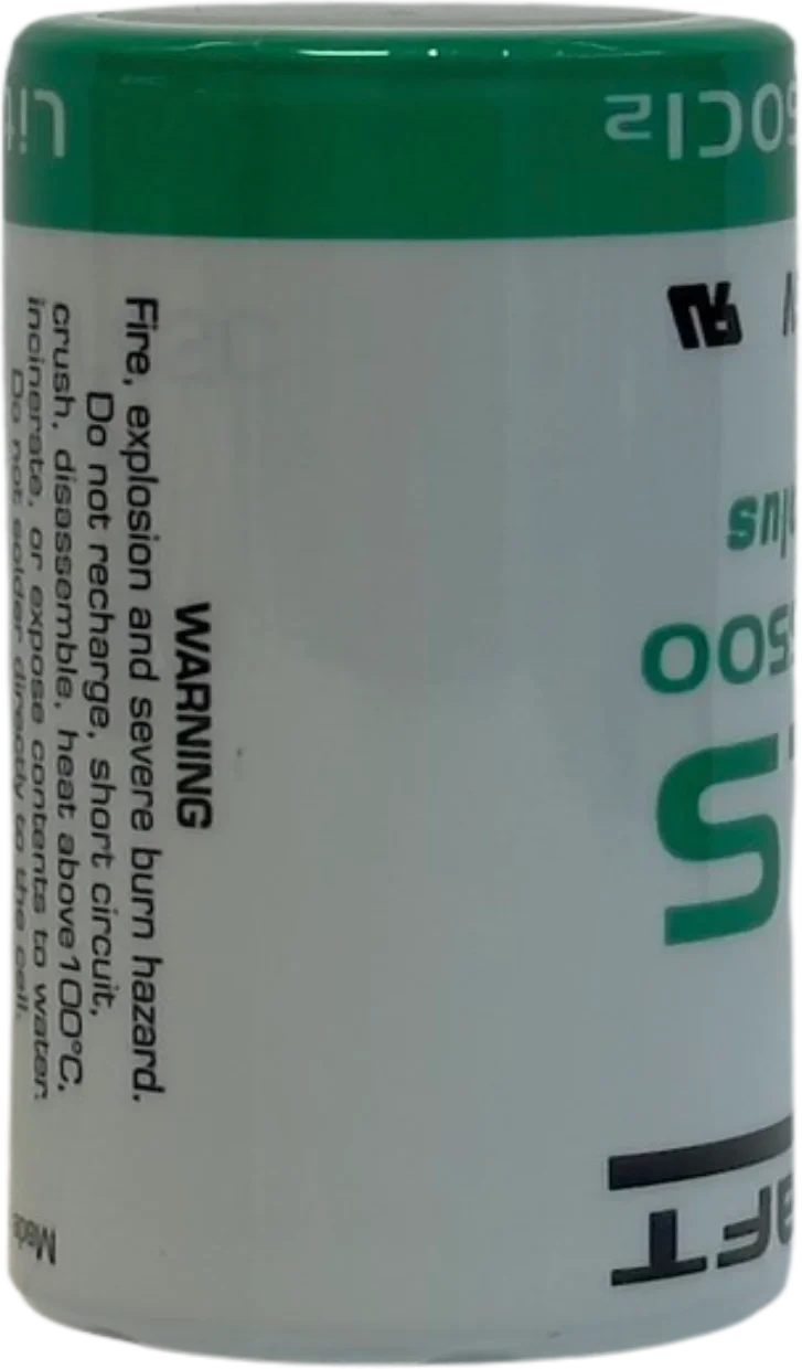 Pile SAFT LS26500 3,6V 7,7Ah Li-SOCl2 format C pour alarme – photo 2 sur 6