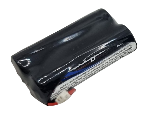 Pack pile lithium 3V 2xAA avec connecteur – Batterie alarme AA-L091 3000mAh