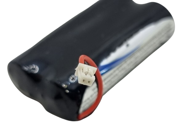 Pack pile lithium 3V 2xAA avec connecteur – Batterie alarme AA-L091 3000mAh