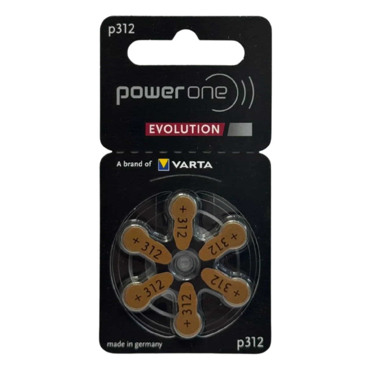 Piles Auditives 312 PR41 – Plaquette Marron x10 (60 Piles) Rayovac