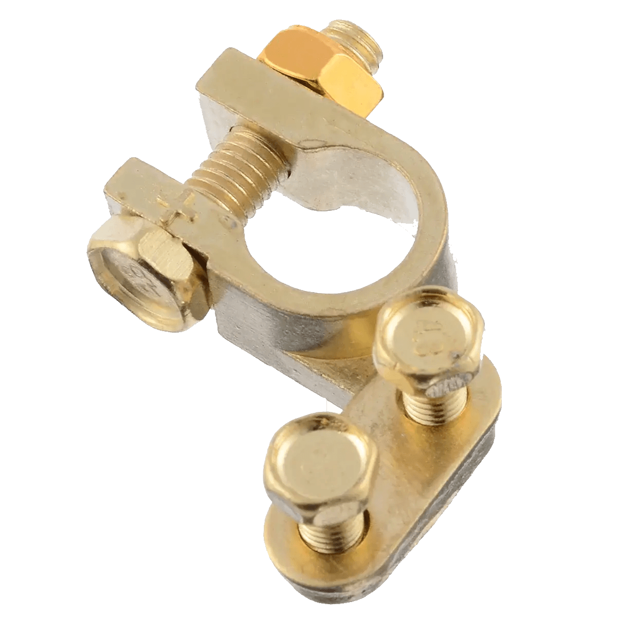 Paire de pinces pour batterie de voiture métal