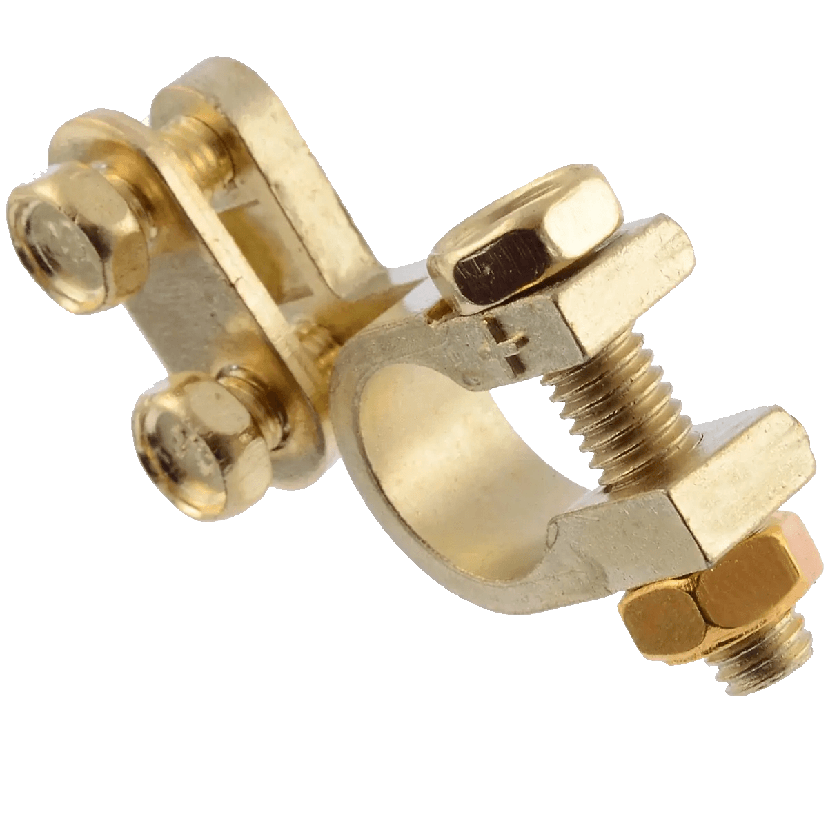 Paire de pinces pour batterie de voiture métal