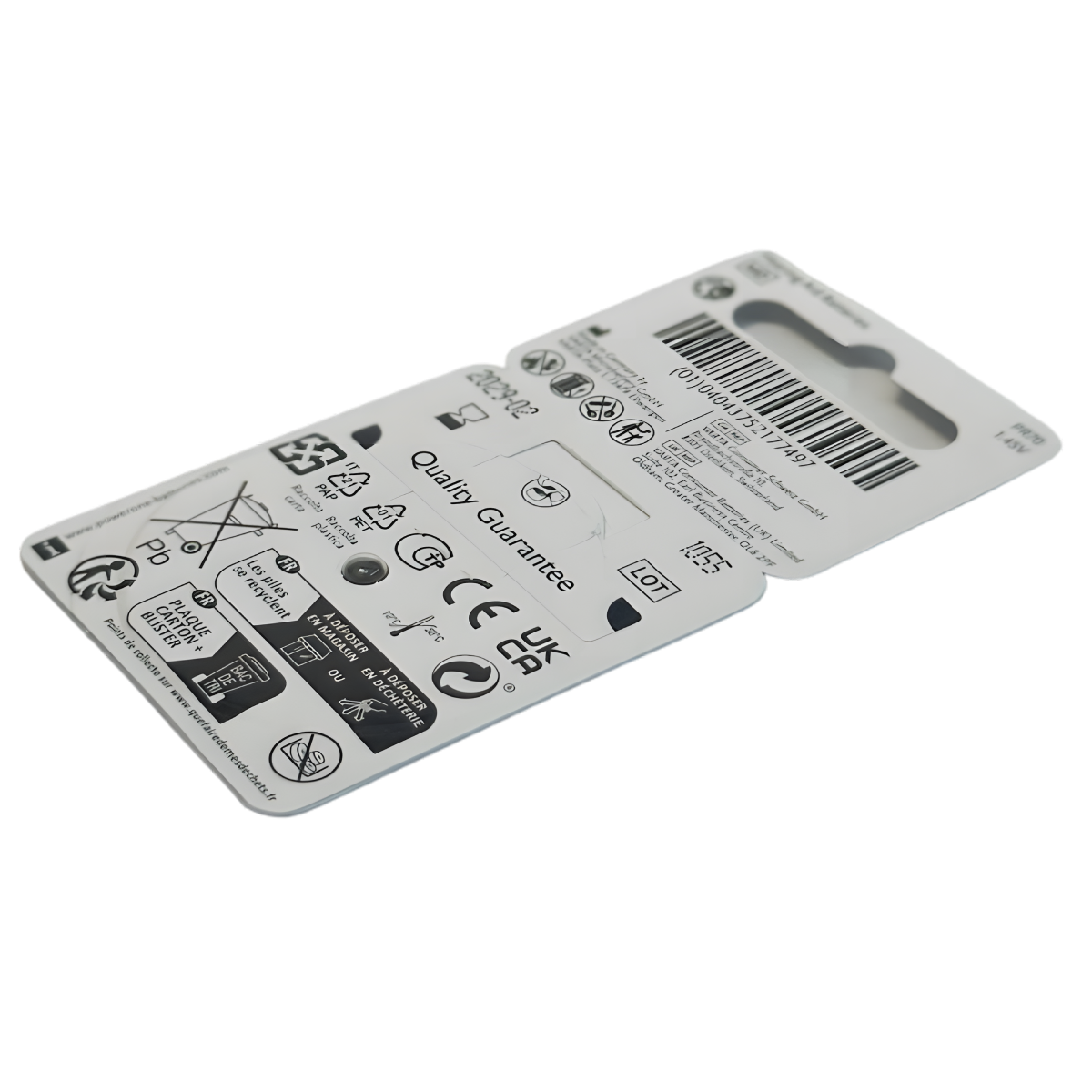 Packet of 6 Batteries for Device No. 10 AE