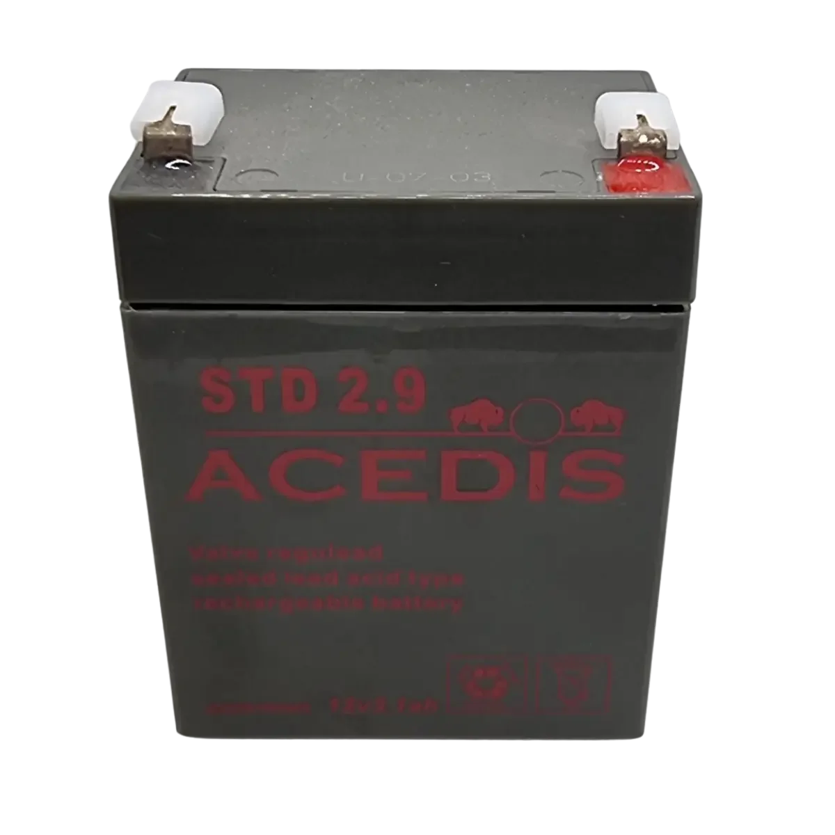Batterie plomb étanche 12V 2,9Ah ACEDIS pour alarme, automatisme, énergie