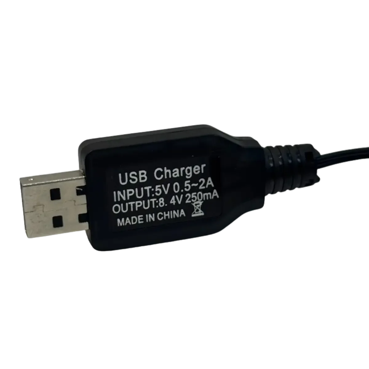 Chargeur USB 8.4V 250mA pour jouets radiocommandés 2PINS Accessoires Energie