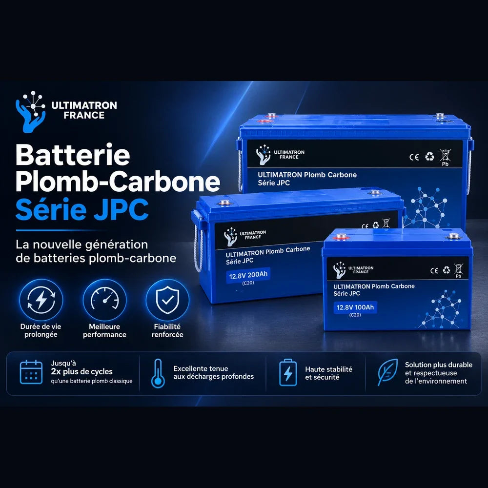 Batterie plomb-carbone - Série JPC
