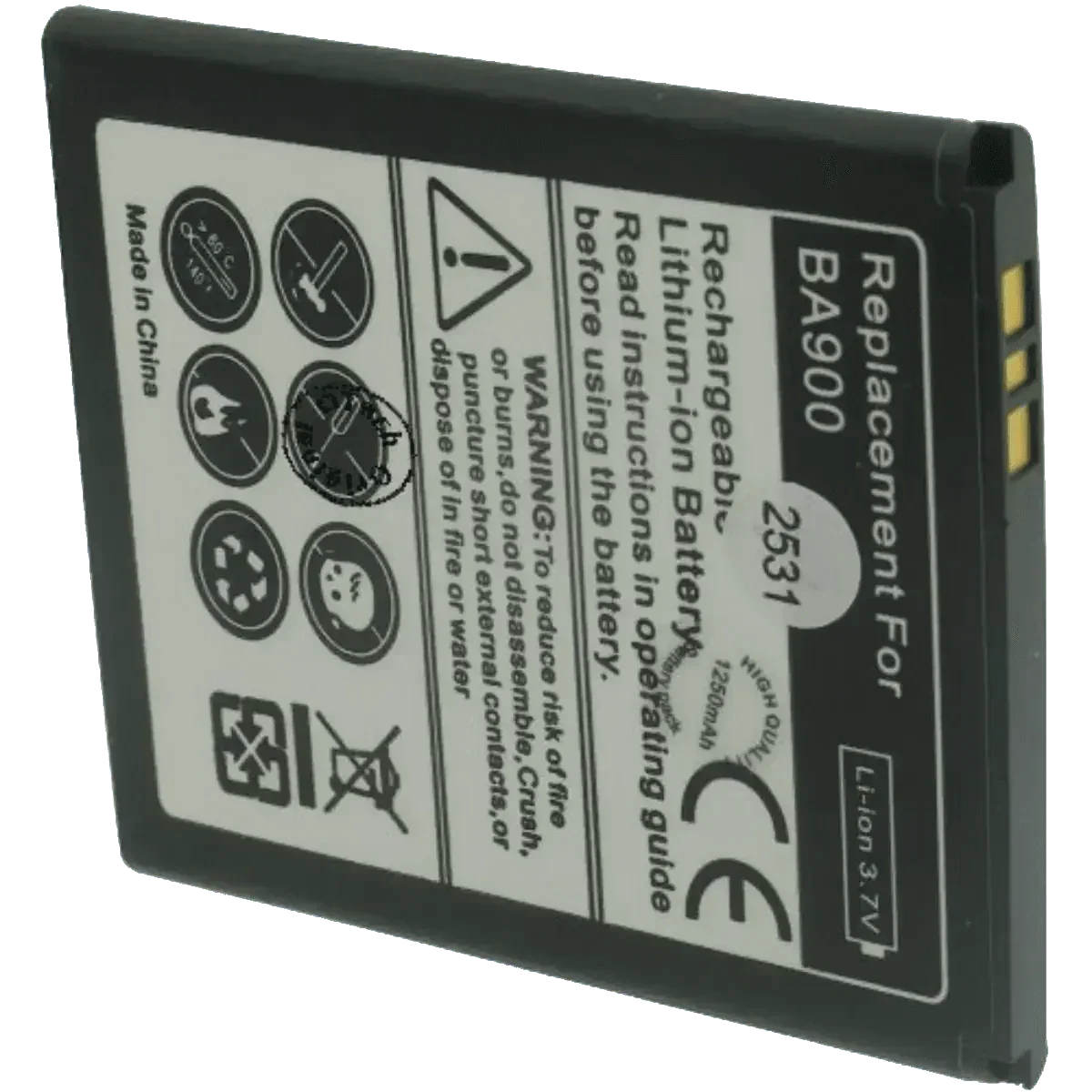 Batterie Sony pour téléphone portable
