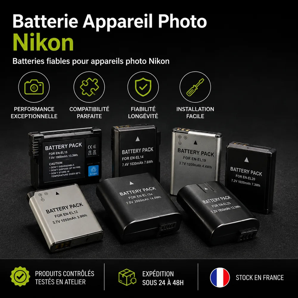 Batterie Appareil Photo Nikon