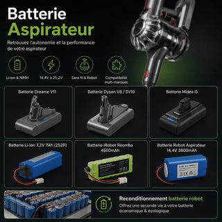 Batterie Aspirateur