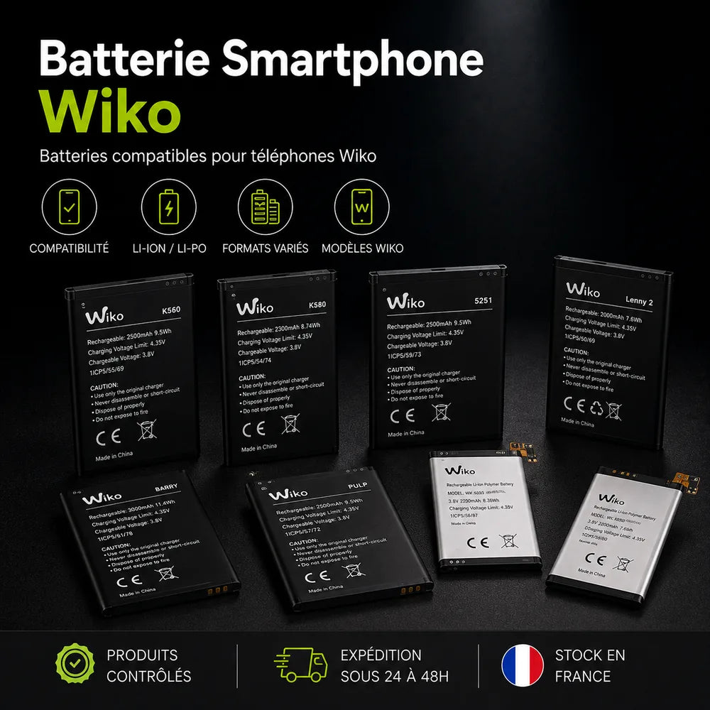 Wiko Smartphone Battery