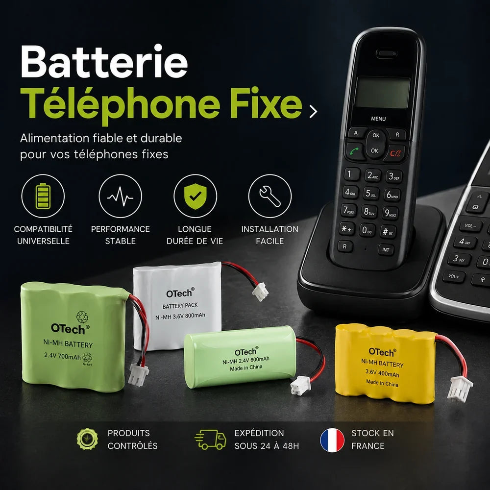 Batterie Téléphone Fixe DECT