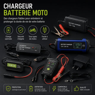 Motorrad-Batterieladegerät
