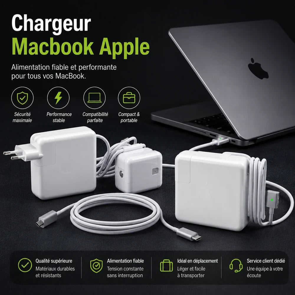 chargeur MacBook Apple