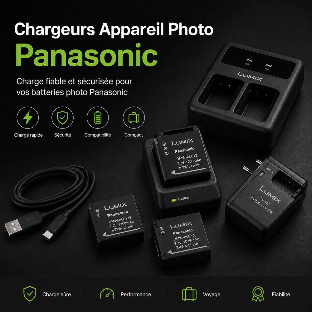 Chargeurs Appareil Photo Panasonic