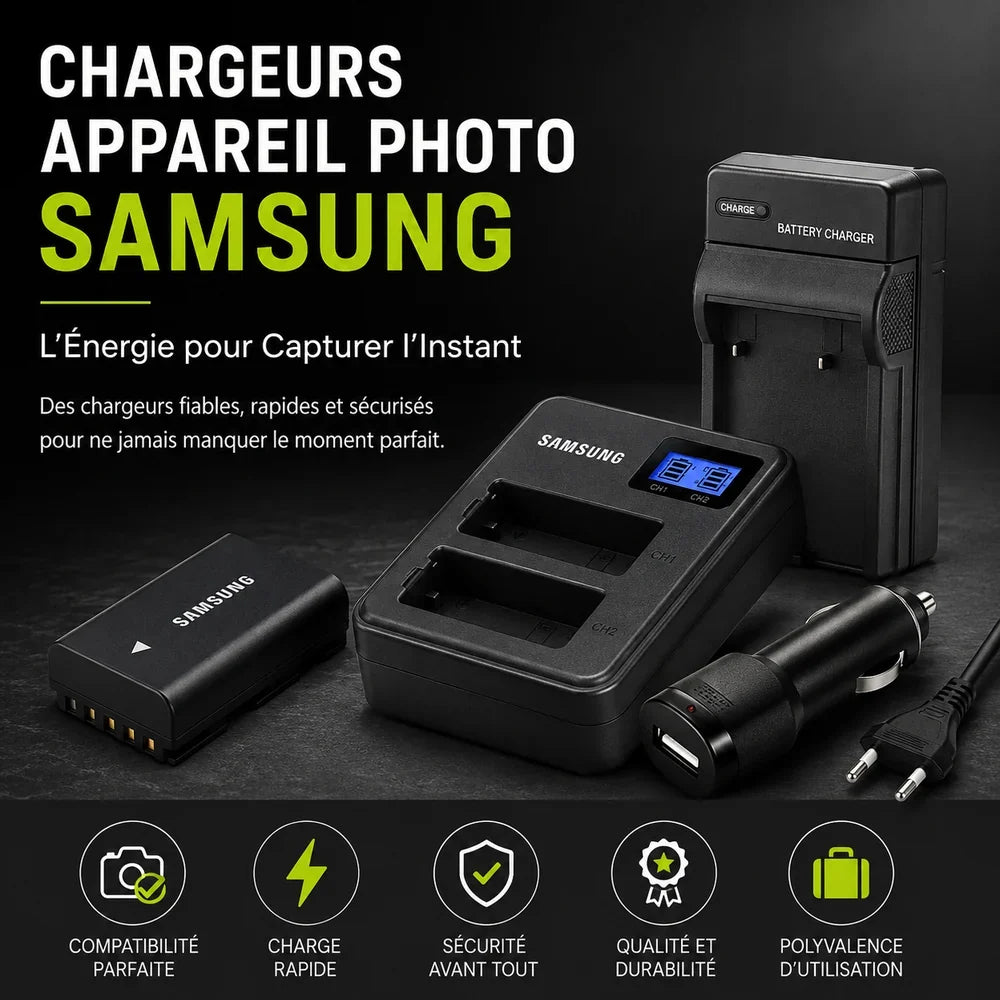 Chargeurs Appareil Photo Samsung