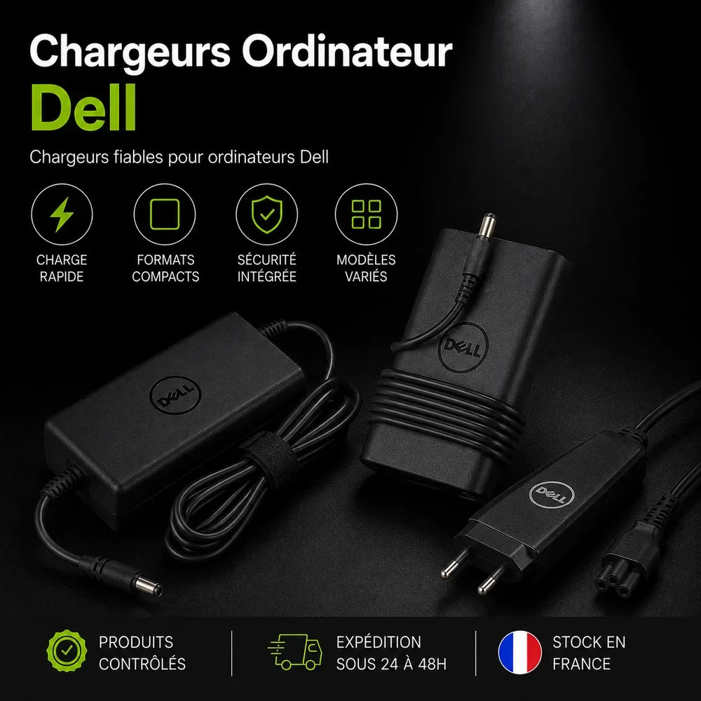 Chargeurs Ordinateur Dell