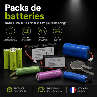 Packs de batteries