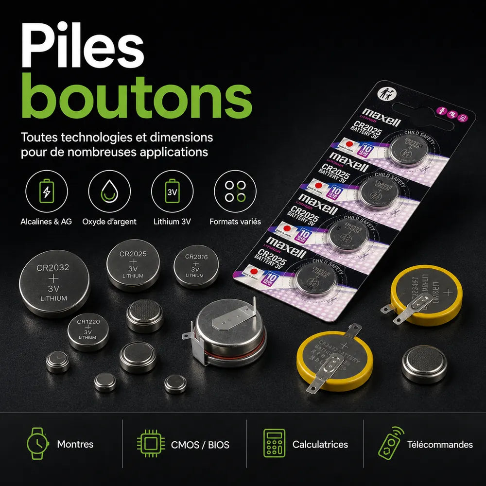 Button batteries