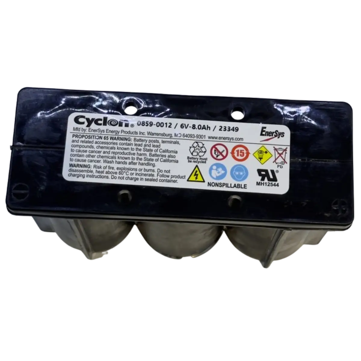 Enersys 6v 5Ah Cyclic sealed lead acid battery