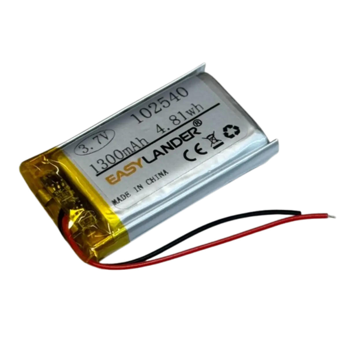 Batterie 102540 - LiPo 3.7V 1300mAh