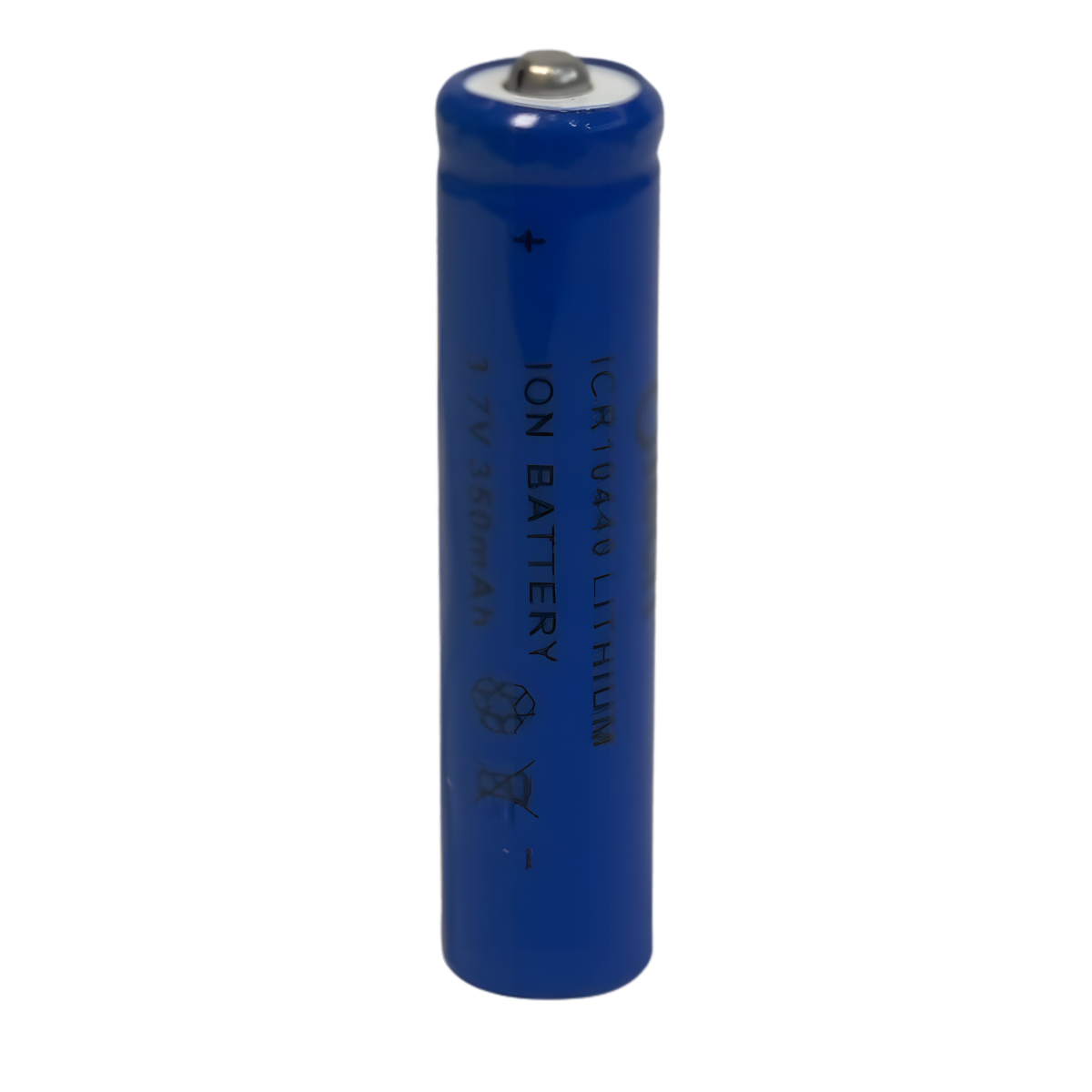 3,7 V 350 mAh ICR 10440 Li-Ion Wiederaufladbarer AAA-Akku