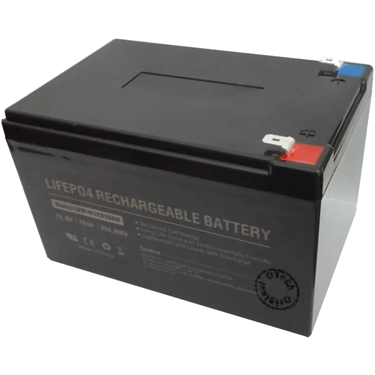 Batterie 12.8V LiFePo4 16Ah avec BMS