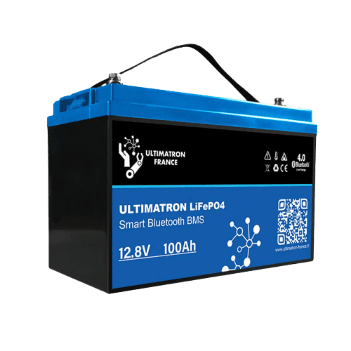 Batterie connectée Lithium LiFePO4 12V 100Ah, série UBL