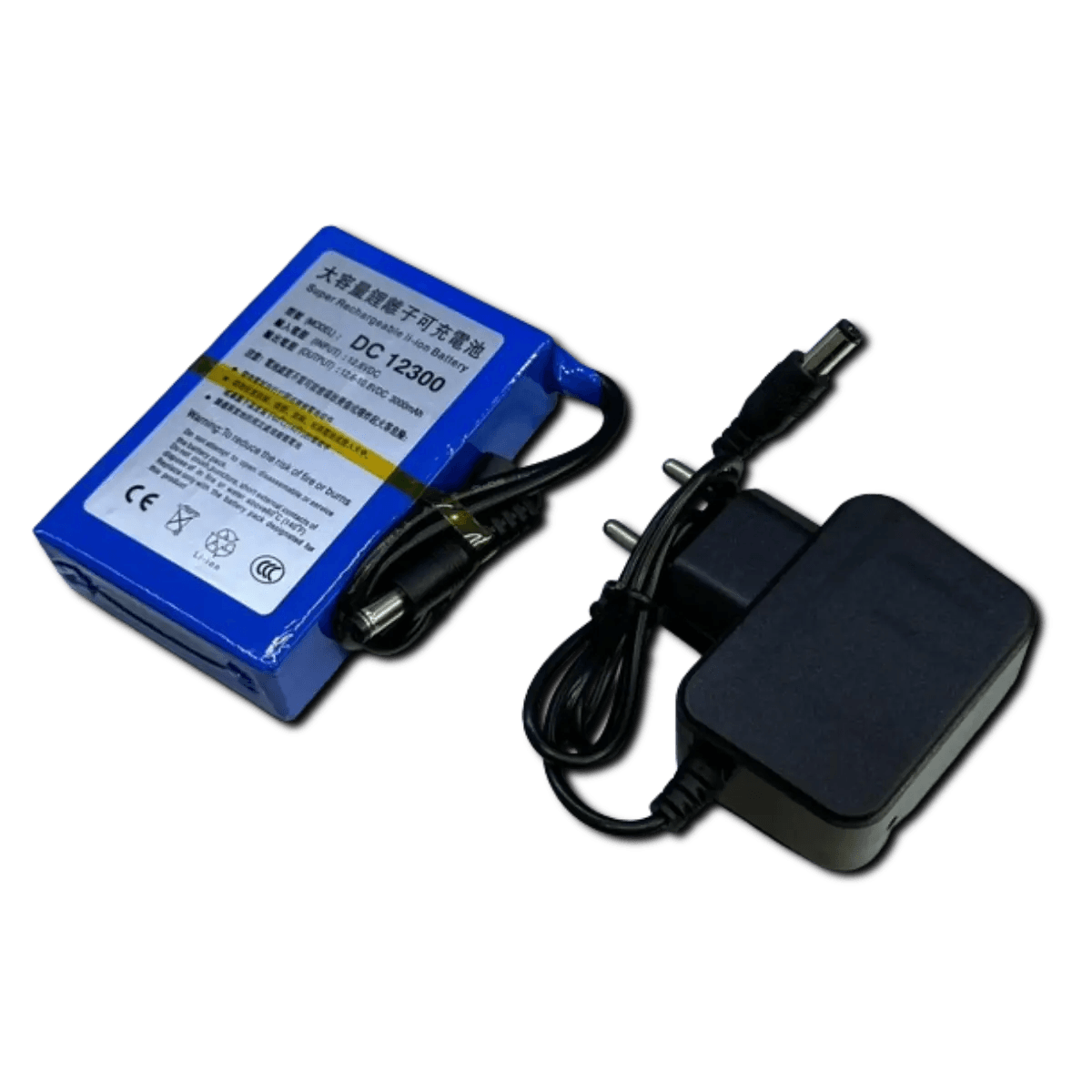 Batterie Rechargeable Pack Li-ion 12V 3000mAh avec chargeur