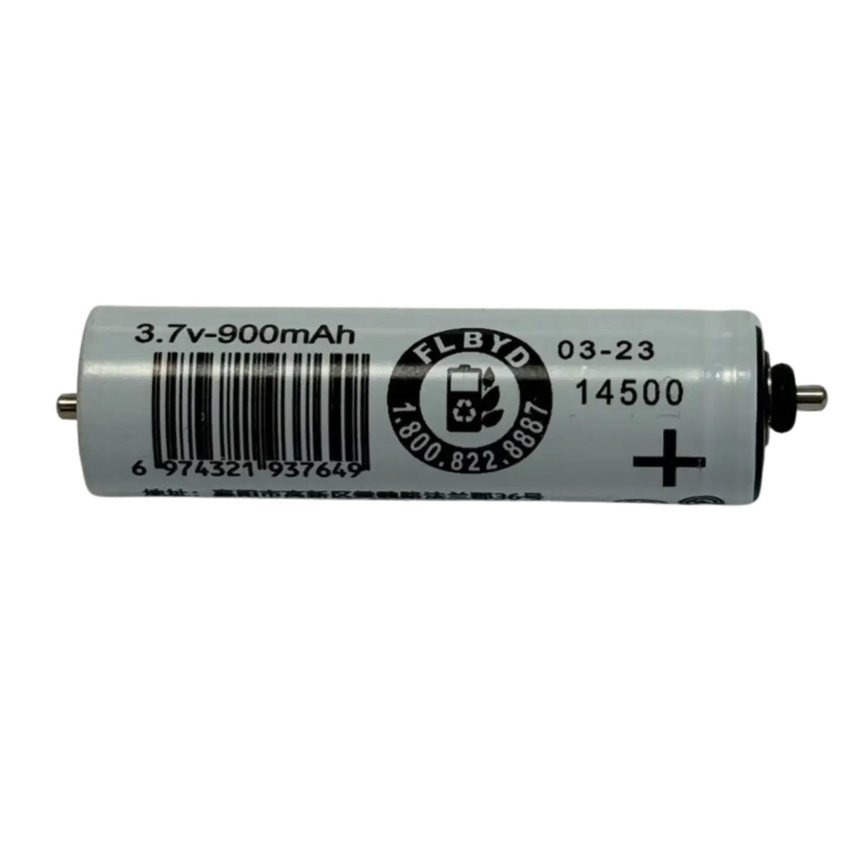 Batterie Li-ion 14500 680mAh 3.7V pour rasoirs et tondeuses électriques